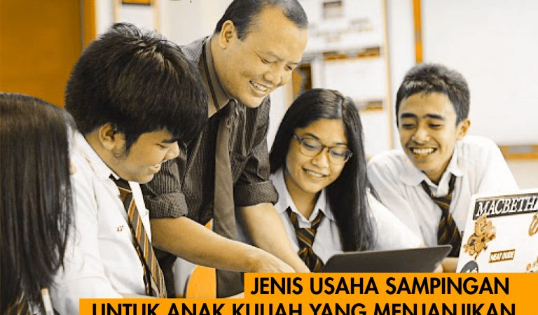 Jenis Usaha Sampingan Untuk Anak Kuliah Yang Menjanjikan
