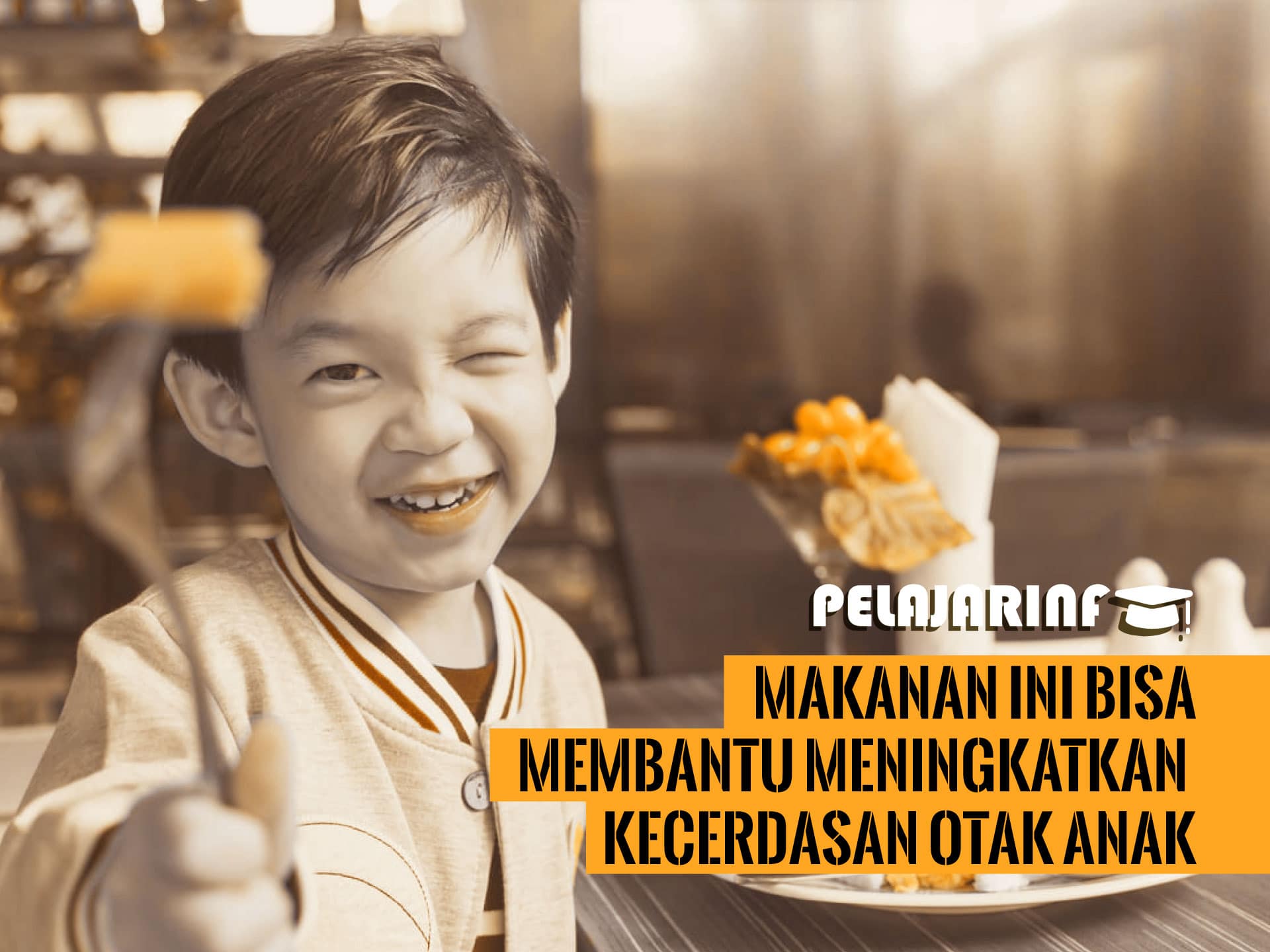 Makanan ini bisa membantu meningkatkan kecerdasan otak anak
